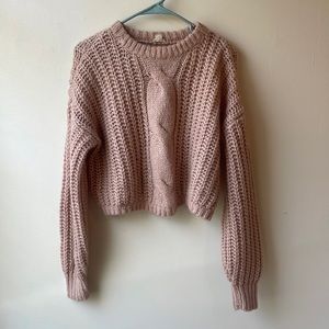 Garage Cable Knit Sweater